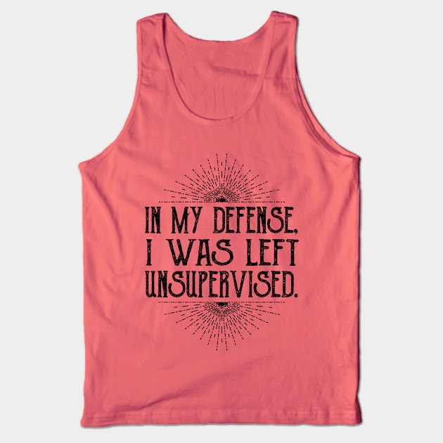 Unsupervised Tank Top by Geeks With Sundries